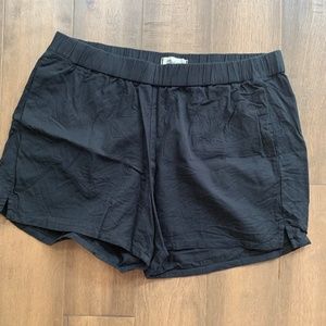Black Madewell Pull On Shorts Size L